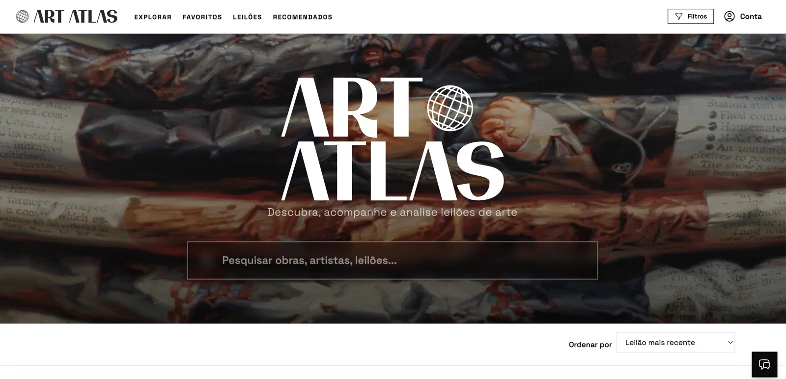 Art Atlas — Criação de marca · Logotipo